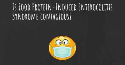 Is Food Protein-Induced Enterocolitis Syndrome contagious?