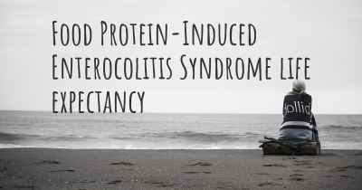 Food Protein-Induced Enterocolitis Syndrome life expectancy