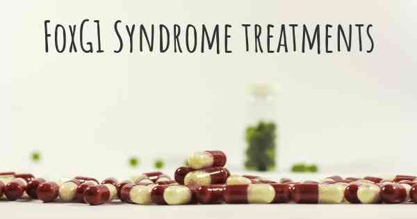 FoxG1 Syndrome treatments