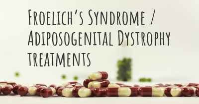 Froelich’s Syndrome / Adiposogenital Dystrophy treatments
