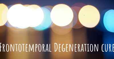 Frontotemporal Degeneration cure