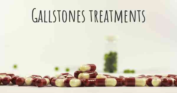 Gallstones treatments