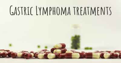 Gastric Lymphoma treatments