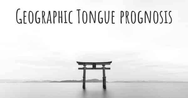 Geographic Tongue prognosis