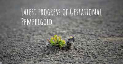 Latest progress of Gestational Pemphigoid