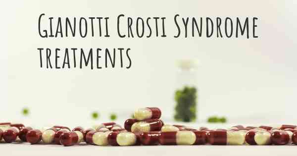 Gianotti Crosti Syndrome treatments