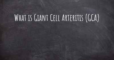 What is Giant Cell Arteritis (GCA)