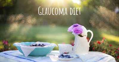 Glaucoma diet