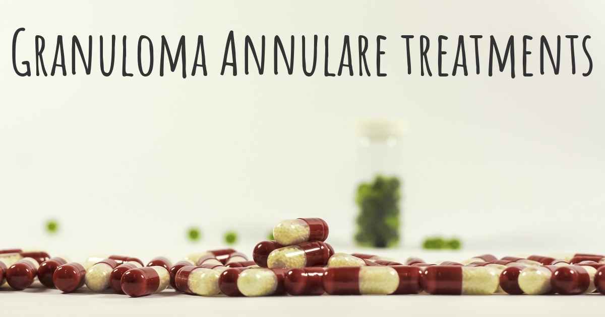 What are the best treatments for Granuloma Annulare?