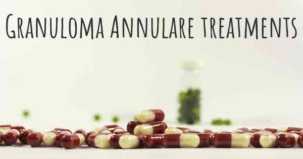 Granuloma Annulare treatments