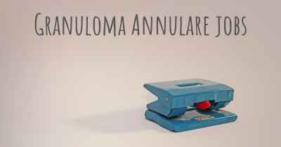 Granuloma Annulare jobs