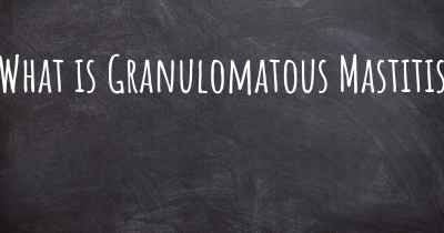 What is Granulomatous Mastitis