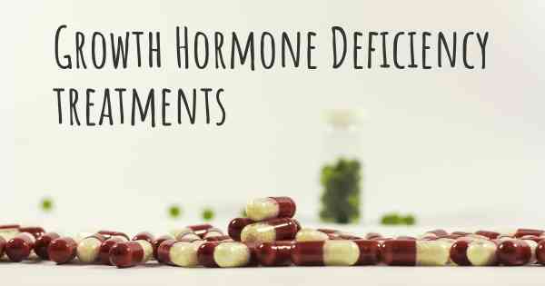 Growth Hormone Deficiency treatments
