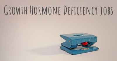 Growth Hormone Deficiency jobs