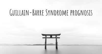 Guillain-Barre Syndrome prognosis