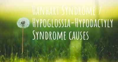 Hanhart Syndrome / Hypoglossia-Hypodactyly Syndrome causes