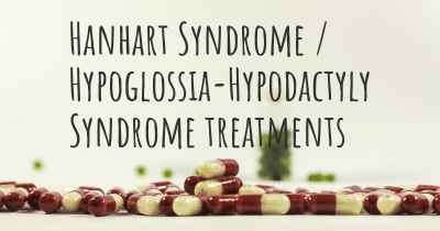 Hanhart Syndrome / Hypoglossia-Hypodactyly Syndrome treatments