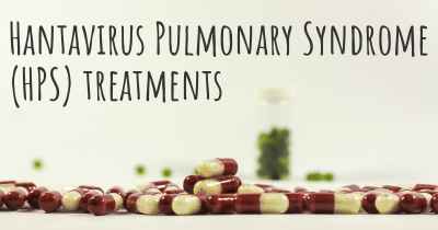 Hantavirus Pulmonary Syndrome (HPS) treatments