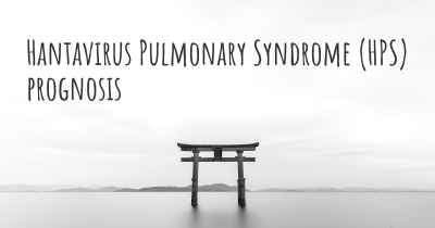 Hantavirus Pulmonary Syndrome (HPS) prognosis