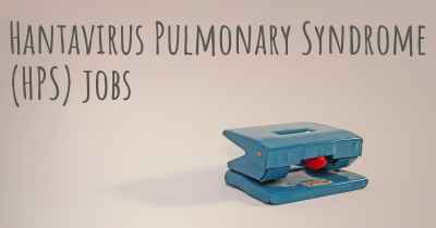 Hantavirus Pulmonary Syndrome (HPS) jobs