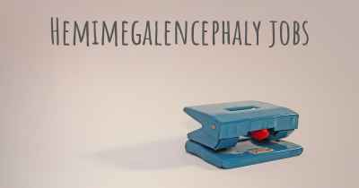 Hemimegalencephaly jobs