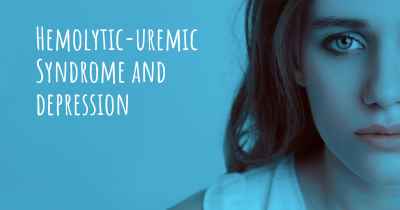 Hemolytic-uremic Syndrome and depression