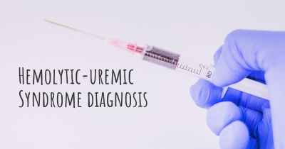 Hemolytic-uremic Syndrome diagnosis