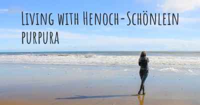 Living with Henoch-Schönlein purpura