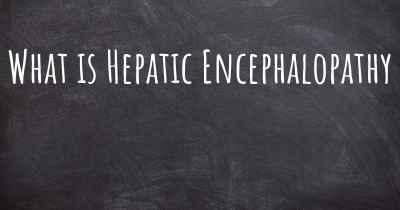 What is Hepatic Encephalopathy