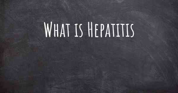 What is Hepatitis