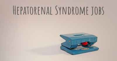 Hepatorenal Syndrome jobs
