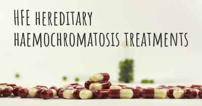 HFE hereditary haemochromatosis treatments