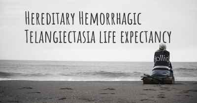 Hereditary Hemorrhagic Telangiectasia life expectancy