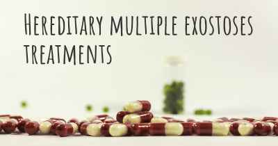 Hereditary multiple exostoses treatments