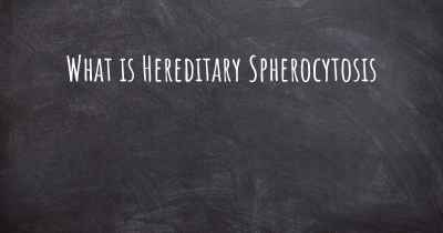 What is Hereditary Spherocytosis