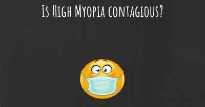 Is High Myopia contagious?