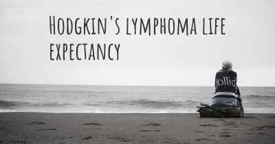 Hodgkin's lymphoma life expectancy