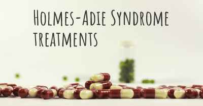 Holmes-Adie Syndrome treatments