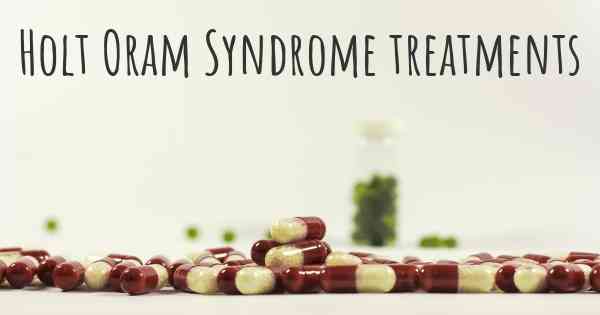 Holt Oram Syndrome treatments
