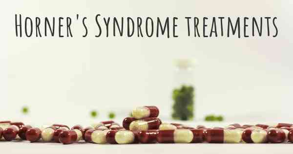 Horner's Syndrome treatments