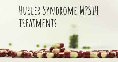 Hurler Syndrome MPS1H treatments