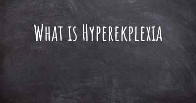 What is Hyperekplexia