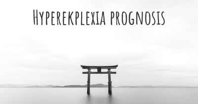 Hyperekplexia prognosis