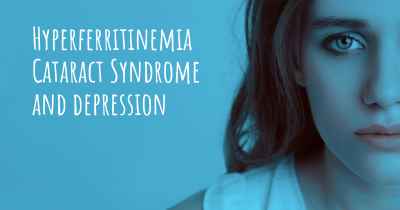 Hyperferritinemia Cataract Syndrome and depression