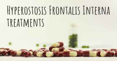 Hyperostosis Frontalis Interna treatments