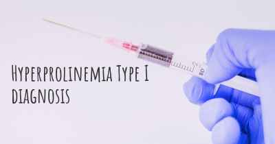 Hyperprolinemia Type I diagnosis