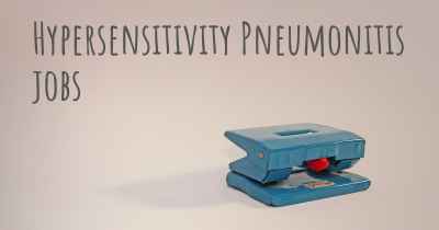 Hypersensitivity Pneumonitis jobs