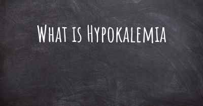 What is Hypokalemia