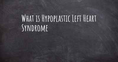 What is Hypoplastic Left Heart Syndrome