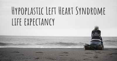 Hypoplastic Left Heart Syndrome life expectancy
